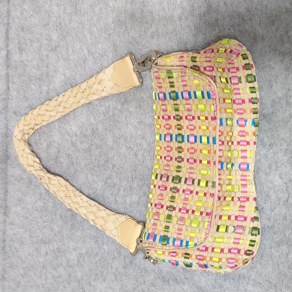 The Sak Multicolor Woven Shoulder Mini Bag